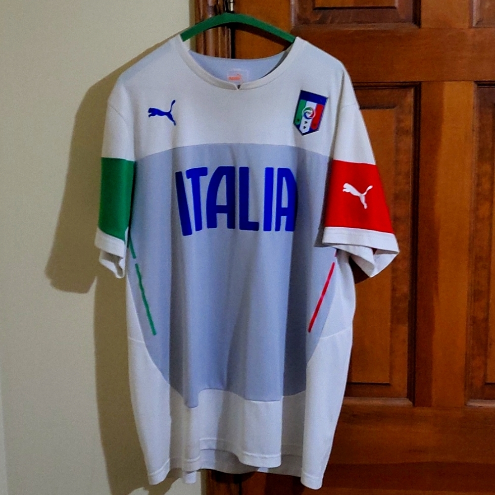 🔥AUTHENTIC COOL CELL PUMA ITALIA SOCCER JERSEY XXL 🔥